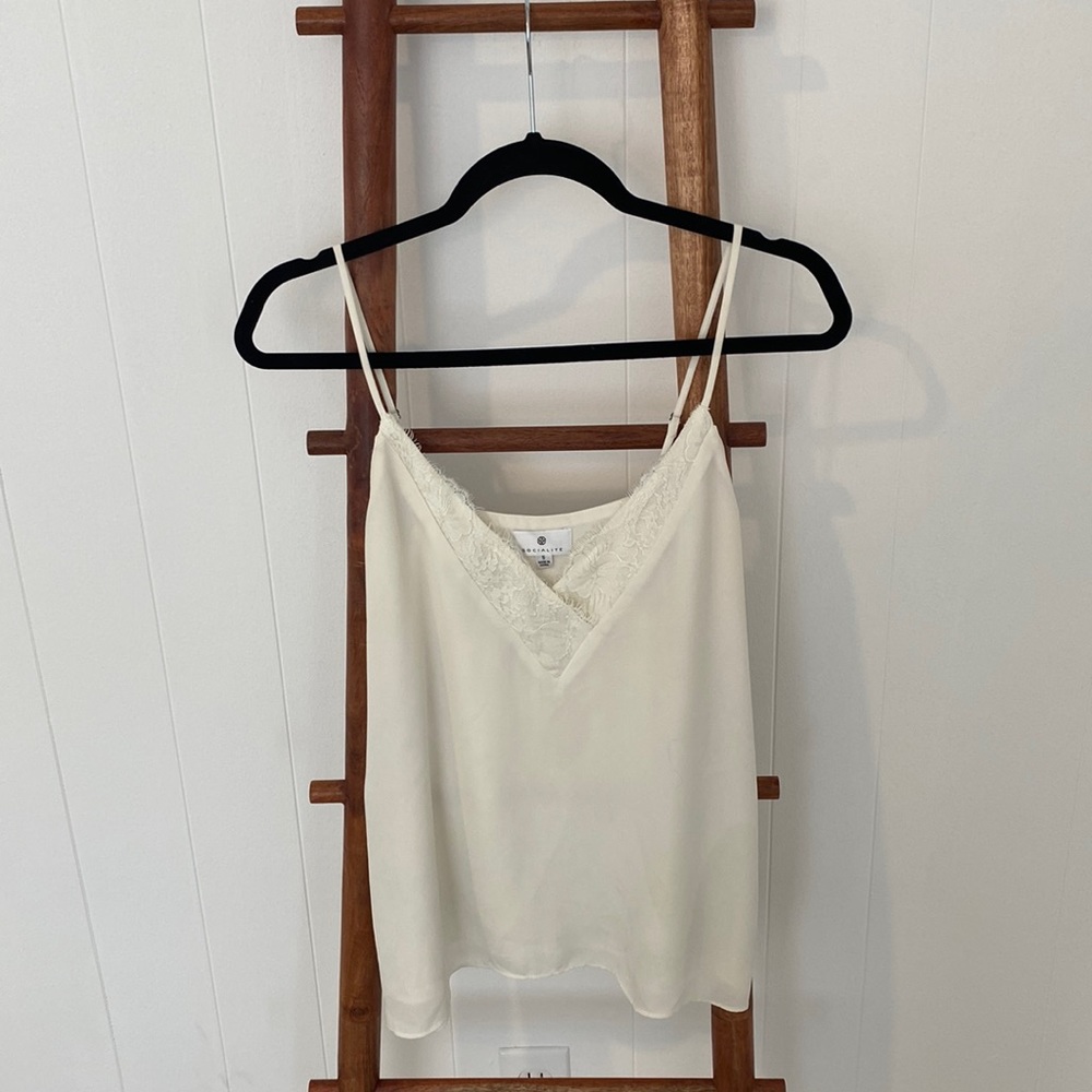White Lace Tank
